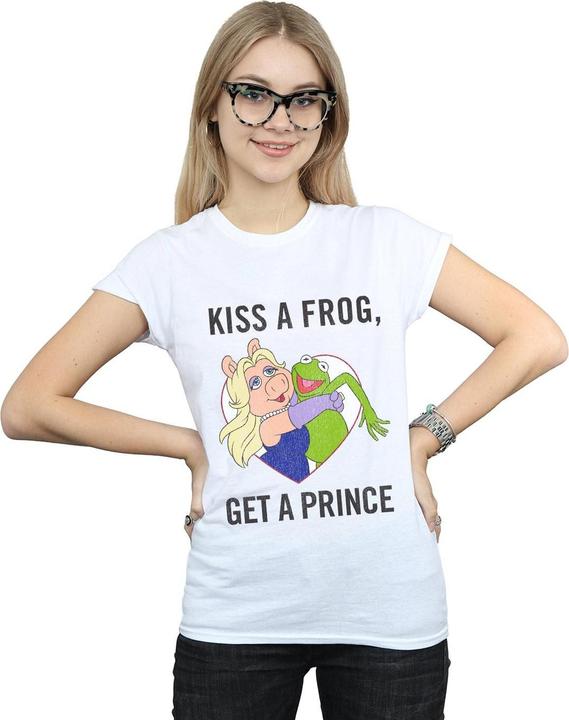 Immagine prodotto Disney The Muppets Kiss A Frog Maglietta Donna (L)