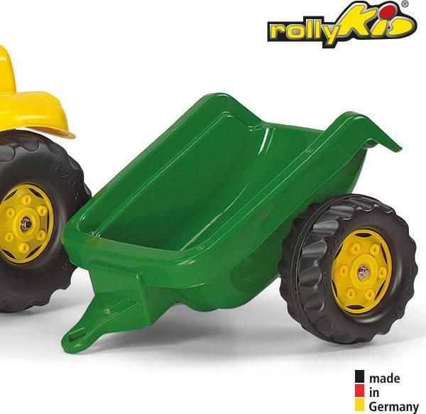 Produktbild Rolly Toys rollyKid John Deere Traktor mit Anhänger