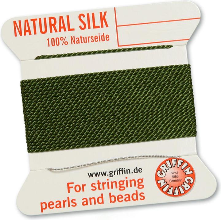 Image du produit Leyda 2 mètres de soie naturelle avec aiguille