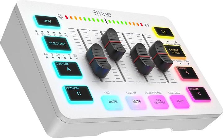 Produktbild Fifine Gaming Audio Mixer SC3, 4-Kanal