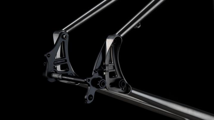 Actual product image Salsa Fargo Ti MTB frame kit, 27.5+/29", XS, titanium