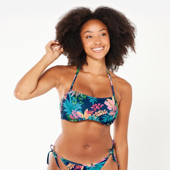 Immagine prodotto Olaian Bikini-Oberteil Damen Bandeau Laura Borabora mehrfarbig (70 B)