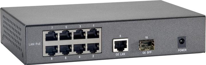Actual product image LevelOne Fgp-1000: 8 Fe Poe+1 Ge+1 Ge Sfp (10 Ports)