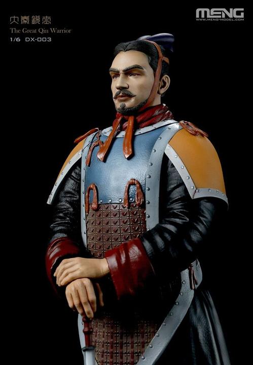 Actual product image Meng-Model The Great Qin Warrior (Painted figure, incl. base)