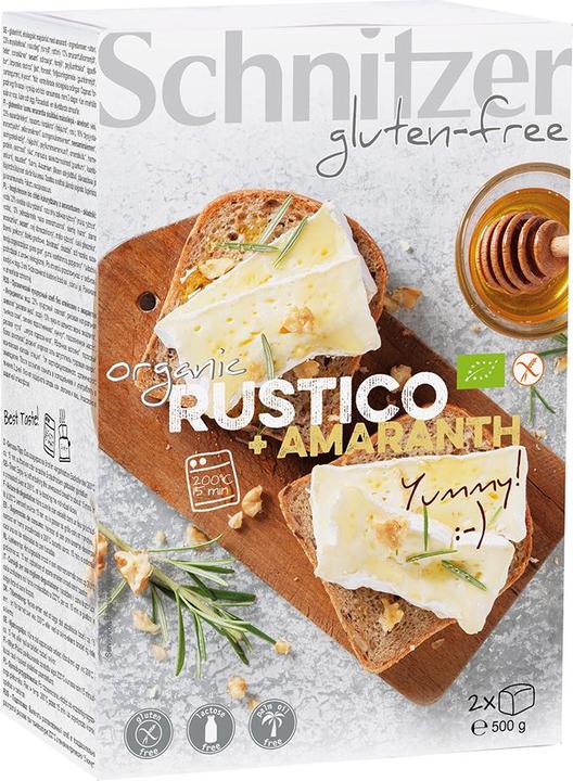 Actual product image Schnitzer Organic Rustico Bread gluten-free (500 g)