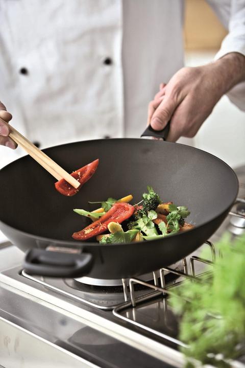 Produktbild Scanpan Wok CLASSIC Ø 32 cm - Induktion (32 cm, Wok Pfanne, Aluminium)