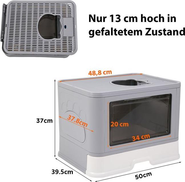 Produktbild Hermex Haubentoilette (Katzenklo geschlossen)