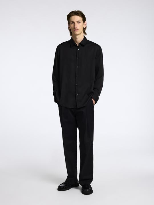 Actual product image Selected Homme Relaxed fit satin blouse (L)