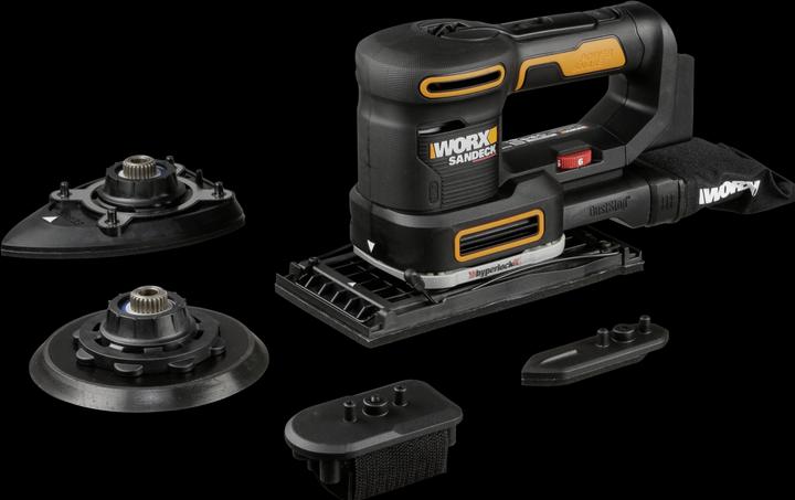 Immagine prodotto Worx Levigatrice multifunzione WX820.9 20V a batteria (Multisander)