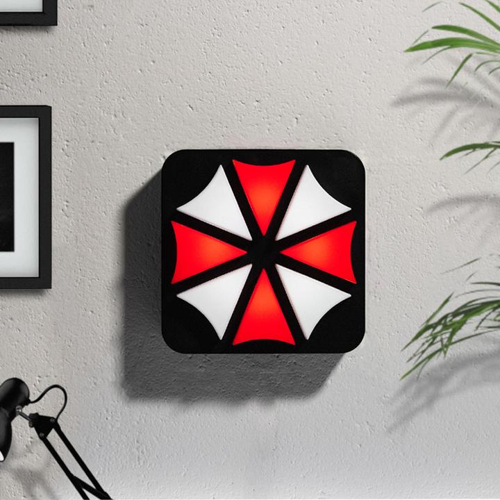 Immagine prodotto Numskull Resident Evil Umbrella Corporation - Lampada da parete 3D