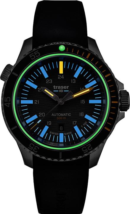 Image du produit Traser H3 110330 P67 Diver automatique T100 Grey 46mm 50ATM (Montre de sport, 46 mm)