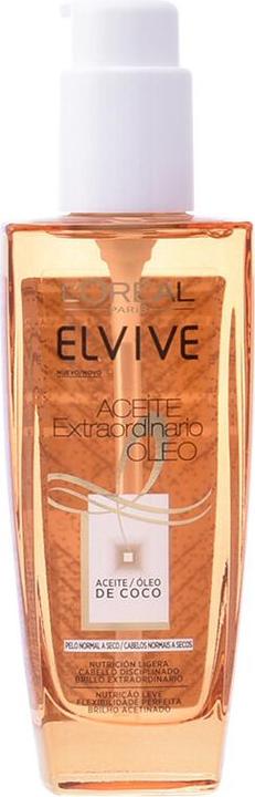 Image du produit L'Oréal Paris ELVIVE ACEITE EXTRAORDINARIO COCO cabello normal a seco 100 (Huile pour le corps, 100 ml)