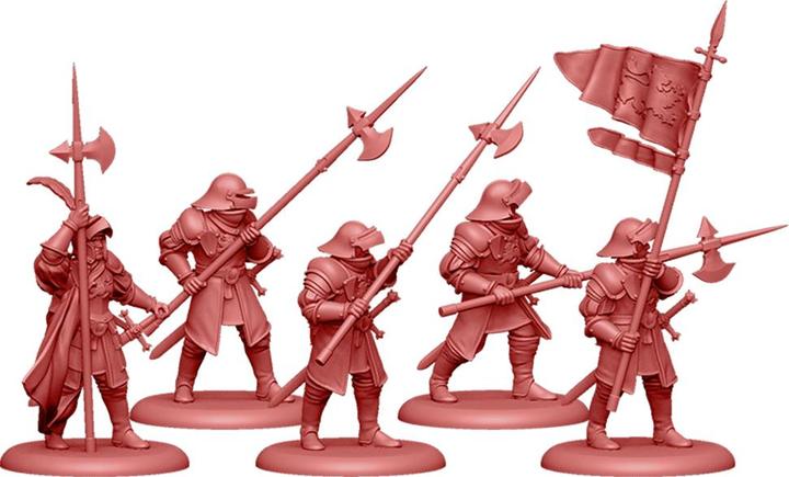 Actual product image Cmon CMN0077 - A Song of Ice & Fire - Lannister Halberdiers, aged 14 and over (DE Expansion) (German)