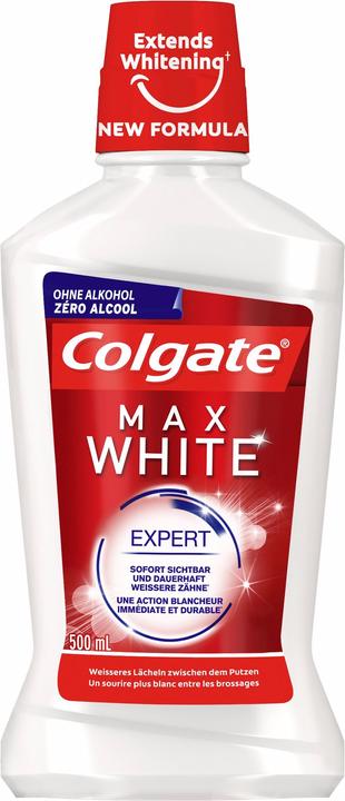 Image du produit Colgate Max White Expert (500 ml, Bains de bouche)
