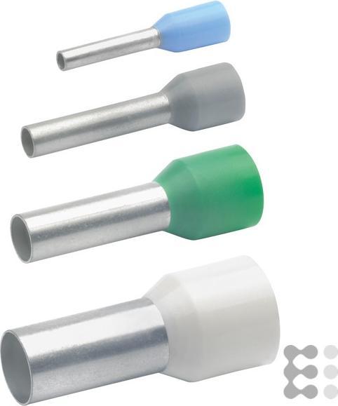 Actual product image Klauke 1708 Insulated wire end ferrules to DIN, colour co