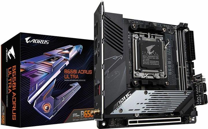 Image du produit Gigabyte B650I Aorus Ultra (AM5, AMD B650, Mini-ITX)