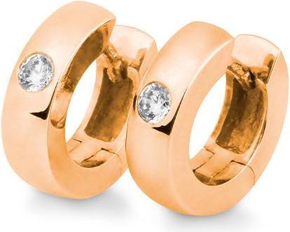 Produktbild Breuning Creolen - BRILL. 0,14 Ct. H/si (750/18 K Gold)