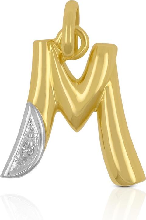 Produktbild Muau Buchstabe (750/18 K Gelbgold)