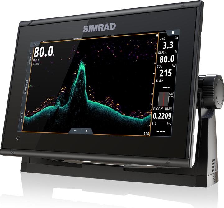 Produktbild Simrad GO9 XSE -kaikuplotteri HDI-kaikuanturilla