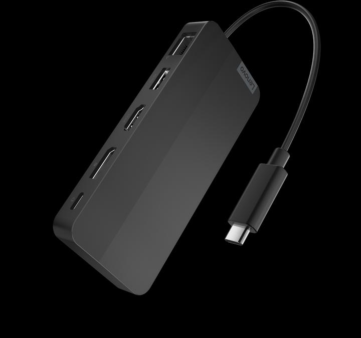 Actual product image Lenovo Travel Dock (USB-C, 7 Ports)