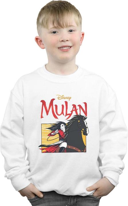 Immagine prodotto Disney Mulan Movie Horse Frame Felpa Ragazzi (140, 146)