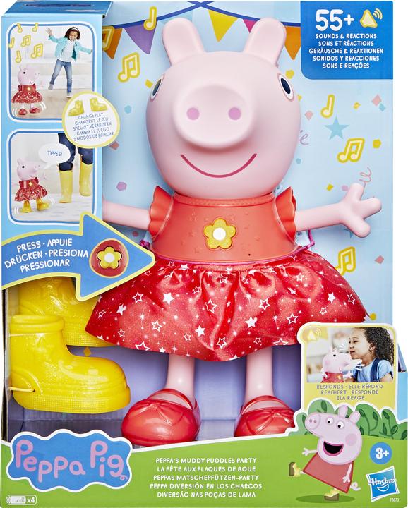 Actual product image Hasbro Pep Peppa'S Muddy Puddles Party