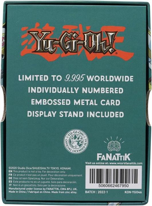 Actual product image Fanattik YU-GI-OH! - Utopia N°39 - Carte en Métal Collector