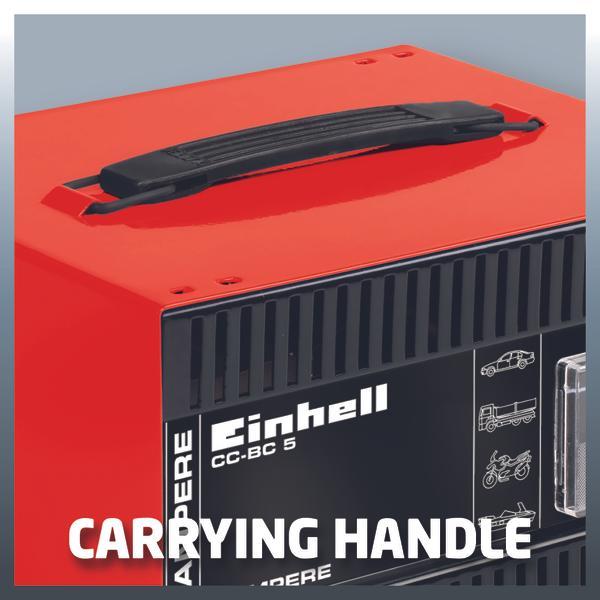 Produktbild Einhell Automatik-Batterie-Ladegerät (12V, 5 A)