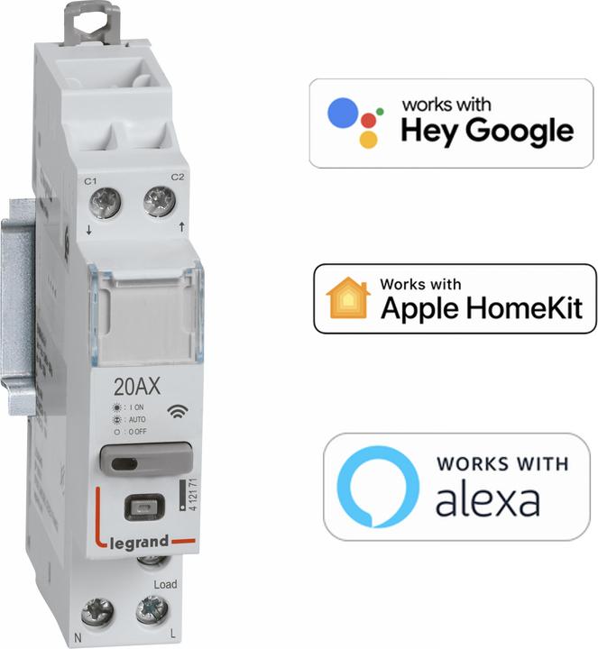 Actual product image Legrand CX3 Current impulse relay 20A