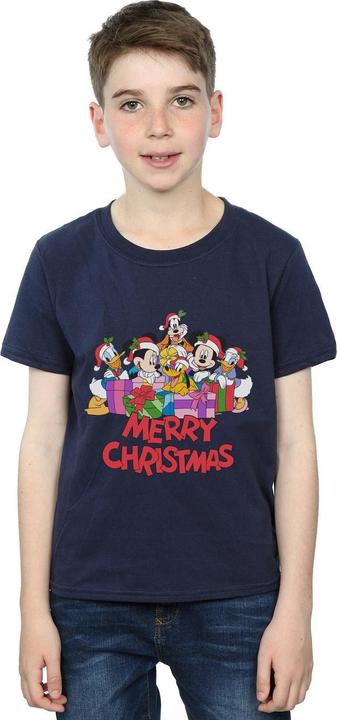 Actual product image Disney Boys Mickey Mouse And Friends Christmas T-Shirt (116)