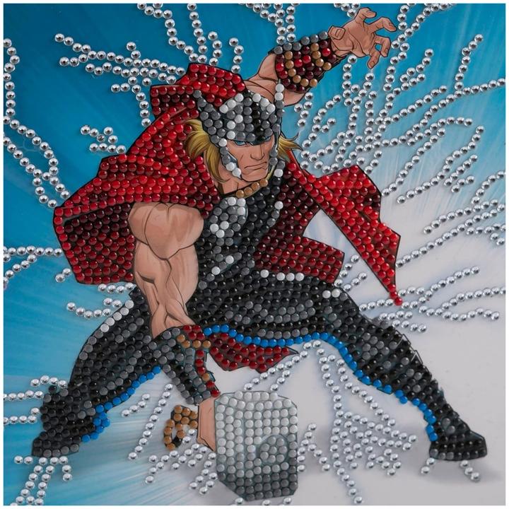 Immagine prodotto Craft Buddy Thor, carta 18x18cm Crystal Art