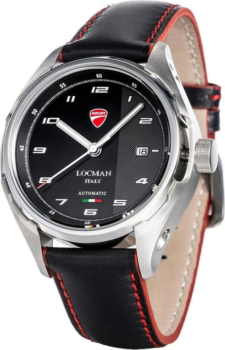 Produktbild Locman Italy Herrenuhr Ducati Automatik Ref. D122A01S (Analoguhr, 42 mm)