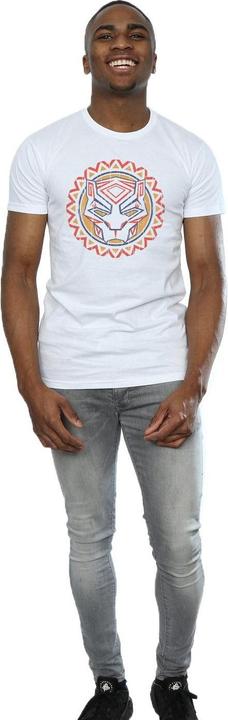 Image du produit Mens Black Panther Tribal Panther Icon T-Shirt (L)