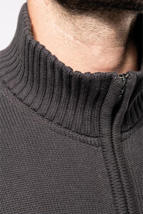 Produktbild Kariban Strickjacke mit Reissverschluss (L)