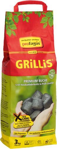 Actual product image ProFagus Holzkohlebriketts Grillis 3 kg (3 kg)