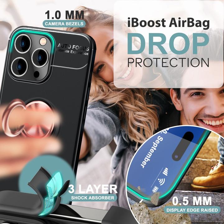 Produktbild Nalia Matte Ring Silikon Hülle (Apple iPhone 16 Pro Max)
