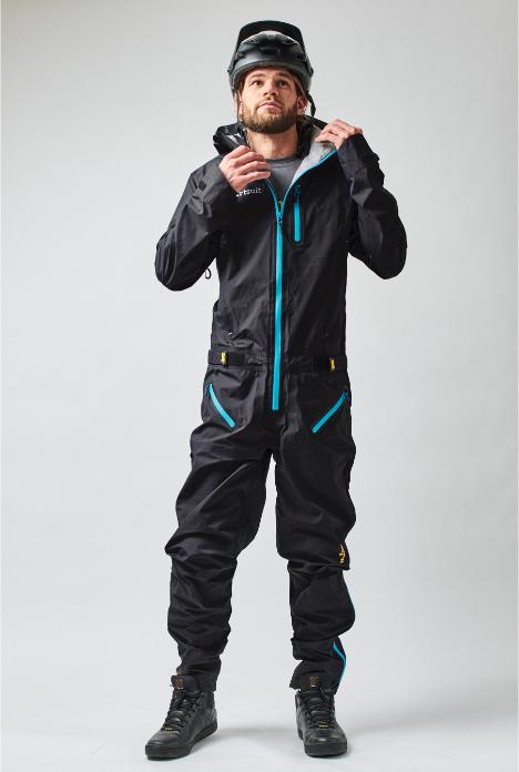 dirtlej Dirtsuit Prime Edition, schwarz/blau, L (L)