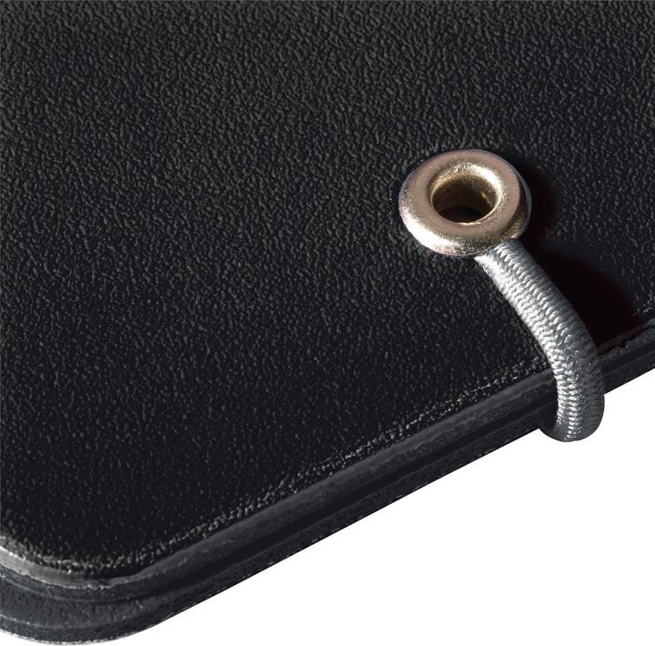 Produktbild Herlitz Klemmbrett-Mappe easy orga to go, schwarz DIN A4, aus Polyfoam-Kunststoff, vernickelte Klemmmechanik (24 x 33 cm)