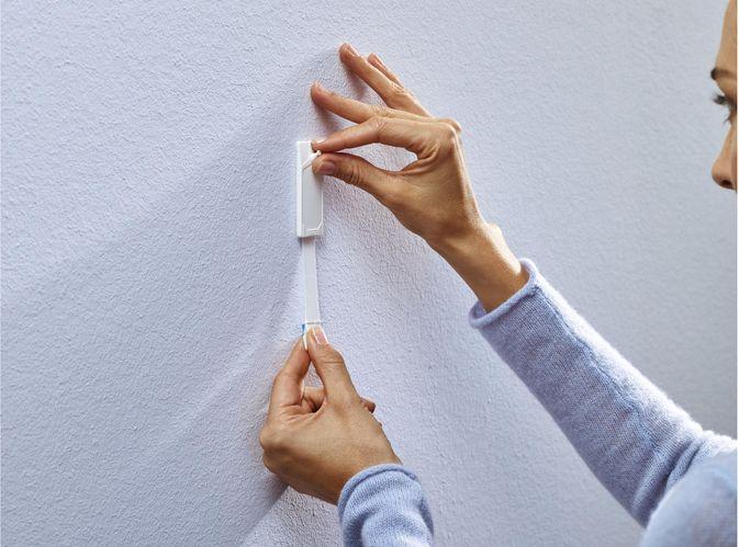 Actual product image tesa Adhesive nail for wallpaper & plaster, 1kg holding power, removable without a trace & reusable, 2
