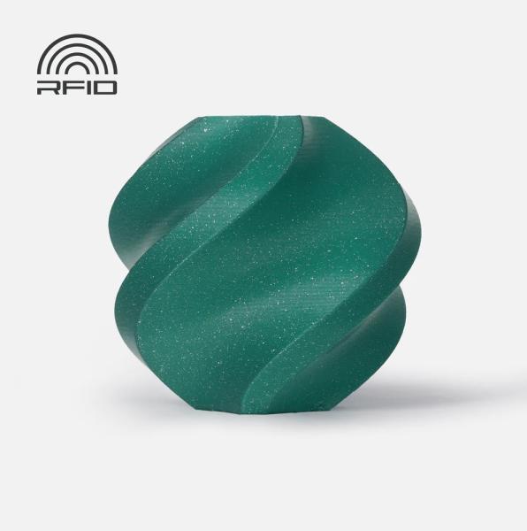 Image du produit Bambu Lab PLA Sparkle - Vert Alpine Sparkle - 1.75mm (PLA, 1.75 mm, Vert)