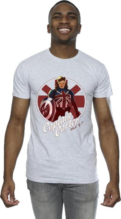 Image du produit - T-shirt WHAT IF CAPTAIN CARTER - Homme (S)