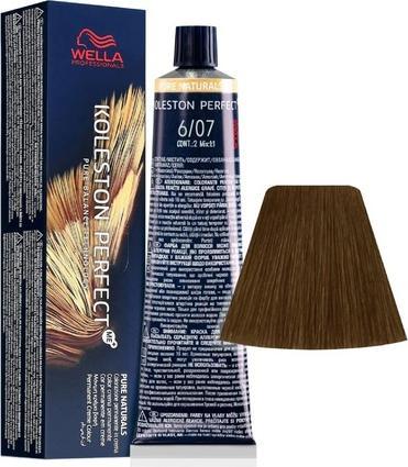 Actual product image Wella Koleston Perfect ME+ Pure Naturals (6, 07)