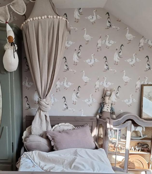 Produktbild Muzpony Baldachin aus Musselin-Baumwolle «Beige»