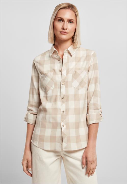 Image du produit Urban Classics Chemise femme en flanelle à carreaux Turnup - 1180 (XXL)