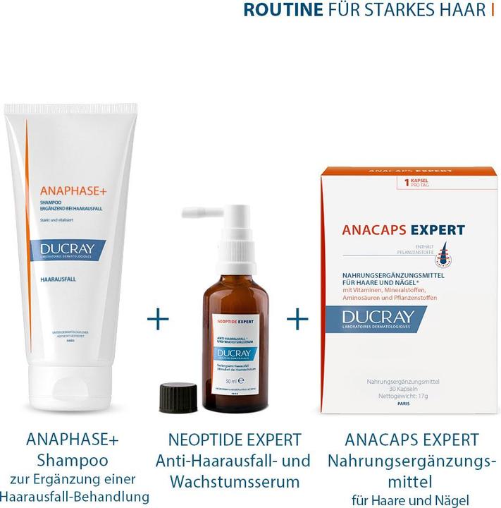 Actual product image Pierre Fabre Ducray Anacaps Expert, 30 capsules (Body lotion)