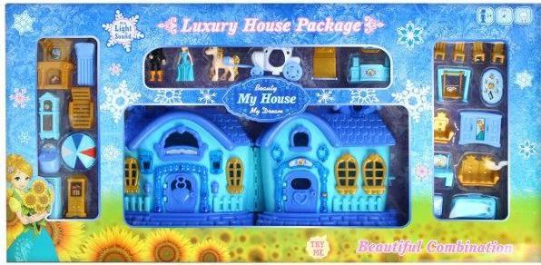 Produktbild Creative Puppenhaus Licht & Ton + Zubehör 87x43x9 BS899-12F MC