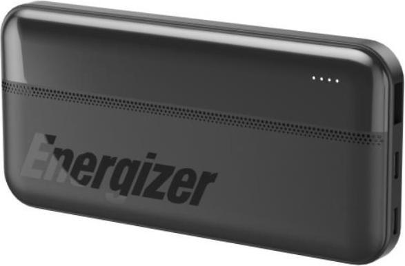 Immagine prodotto Energizer Power Bank - Caricabatterie portatile ai polimeri di litio ad alta capacità da 10000mAh, leggero e (10000 mAh, 15 W, 37 Wh)