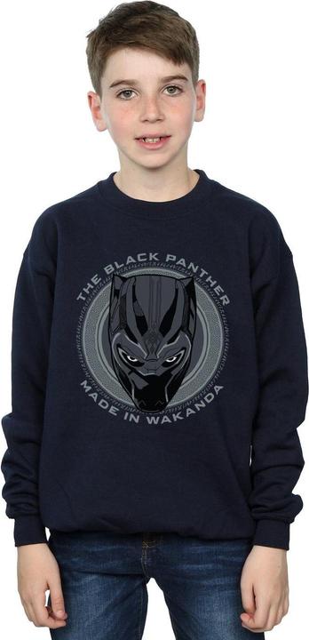 Image du produit - Sweat BLACK PANTHER MADE IN WAKANDA - Garçon (152, 158)