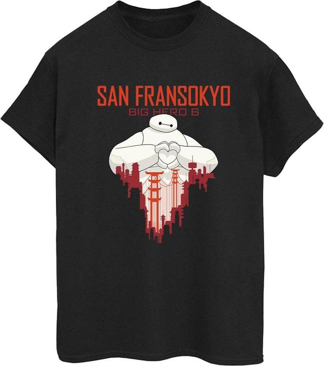 Produktbild Disney Big Hero 6 Baymax San Fransokyo Heart TShirt (S)