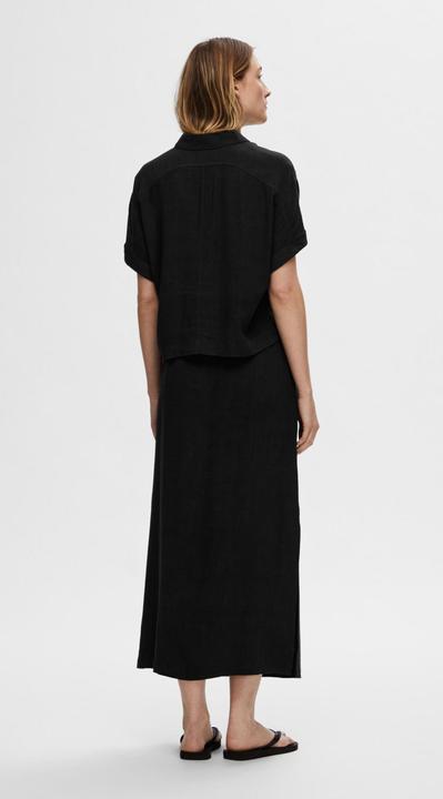 Actual product image Selected Femme Cropped short sleeve shirt (34)